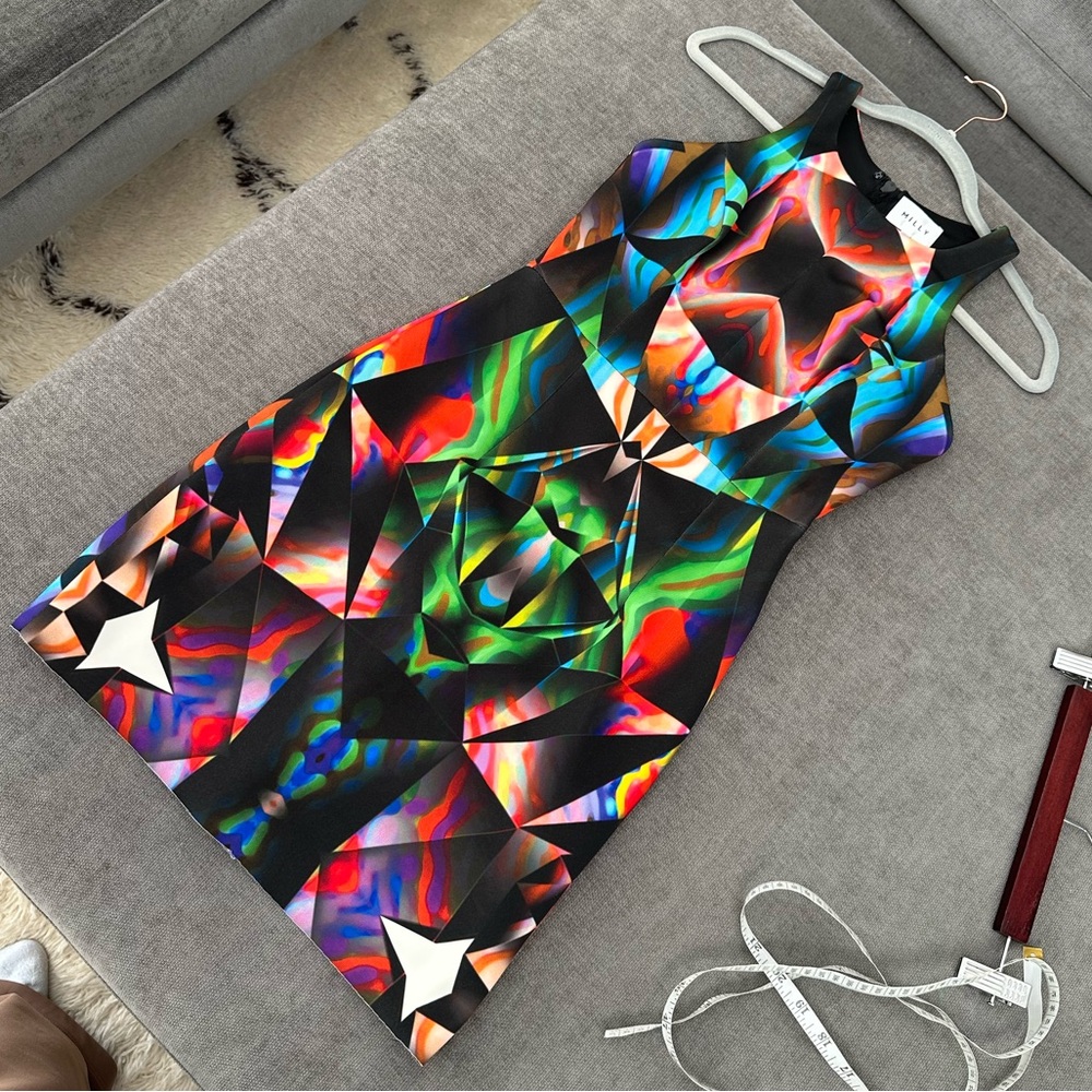 Milly Multicolor Geometric Dress